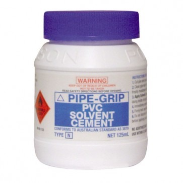 PLUMMAS - SOLVENT CEMENT TYPE N 125ml PLUMMAS BLUE, PVC
