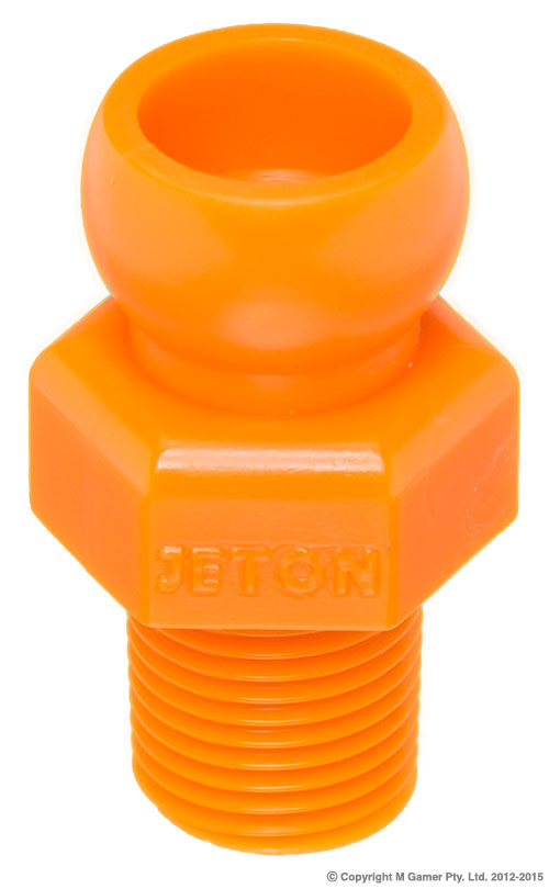 1/8" PT Male to 1/4" Ball Connector (pack of 4)