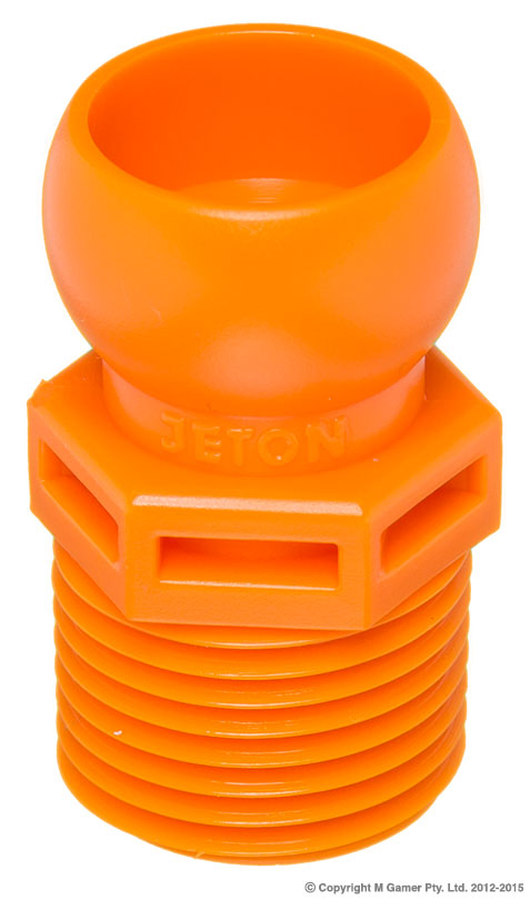 Jeton - 1/2" PT Male to 1/2" Ball Connector (Pack of 4)