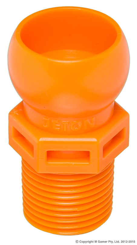 3/8" PT Male Connector (Pack of 4)