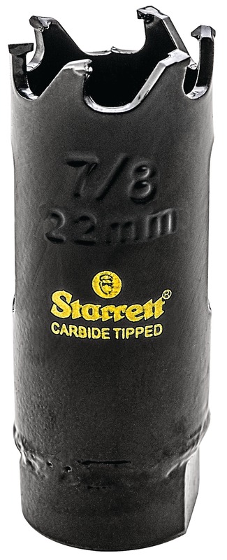 Starrett - Carbide Tipped Hole Saw 7/8in 22mm