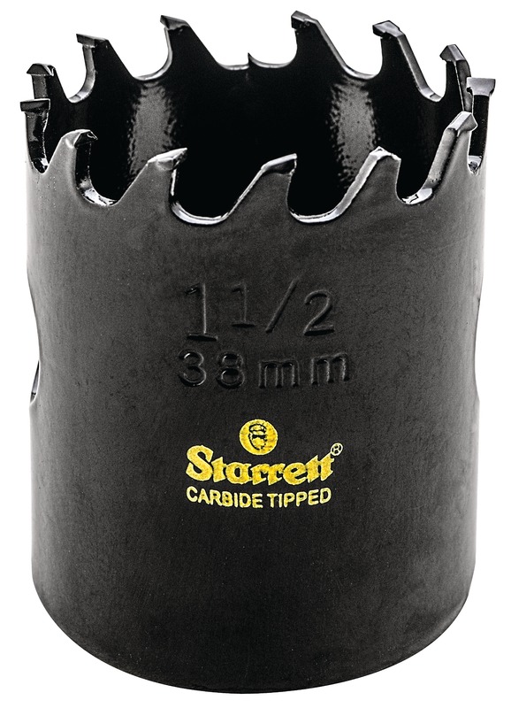 Starrett - Carbide Tipped Hole Saw 1-1/2in 38mm