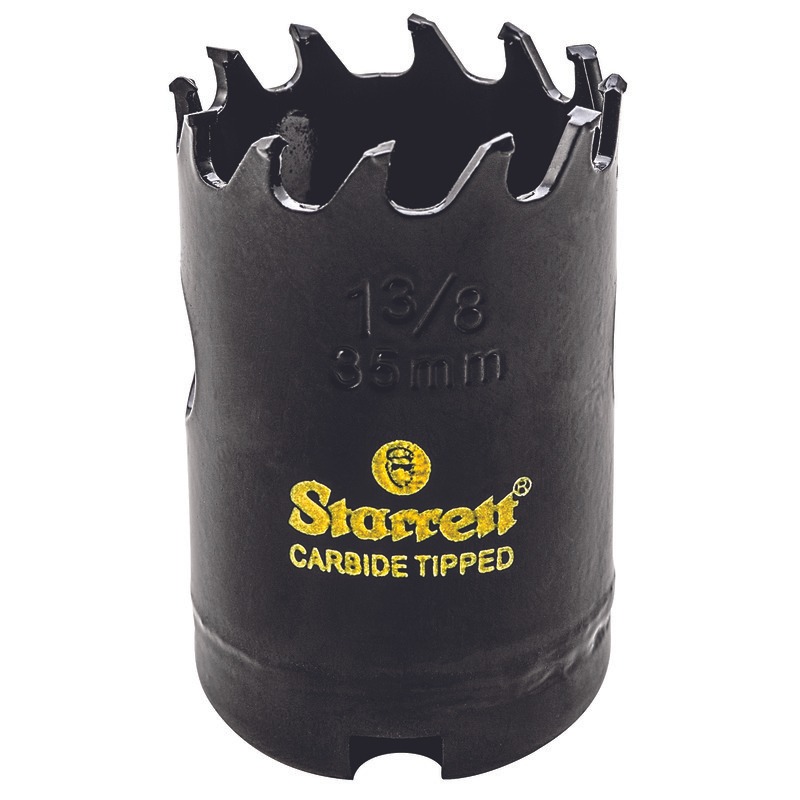 Starrett - Carbide Tipped Hole Saw 1-3/8in 35mm
