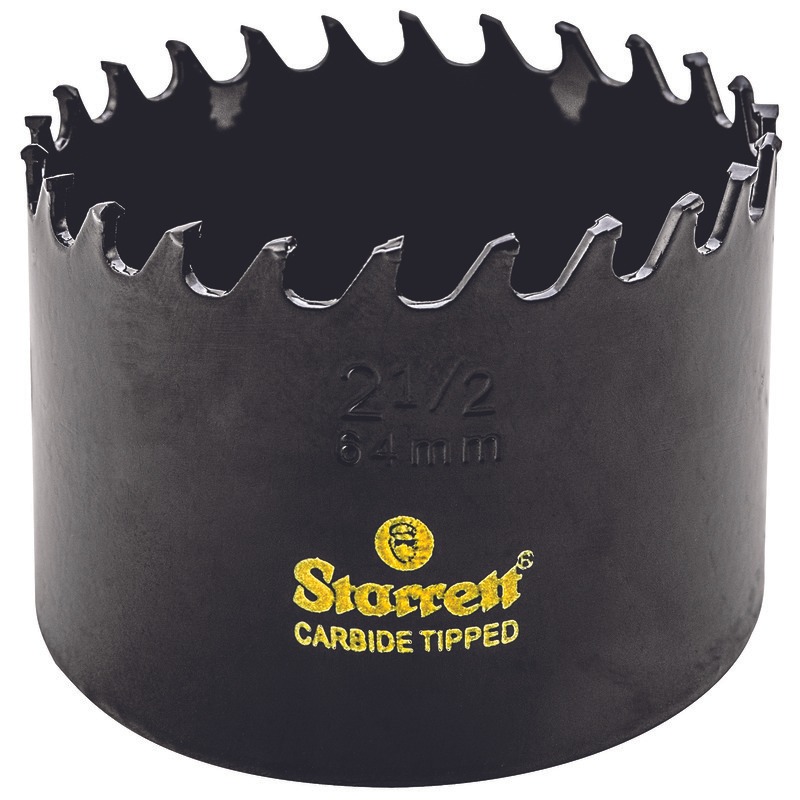 Starrett - Carbide Tipped Hole Saw 2-1/2in 64mm