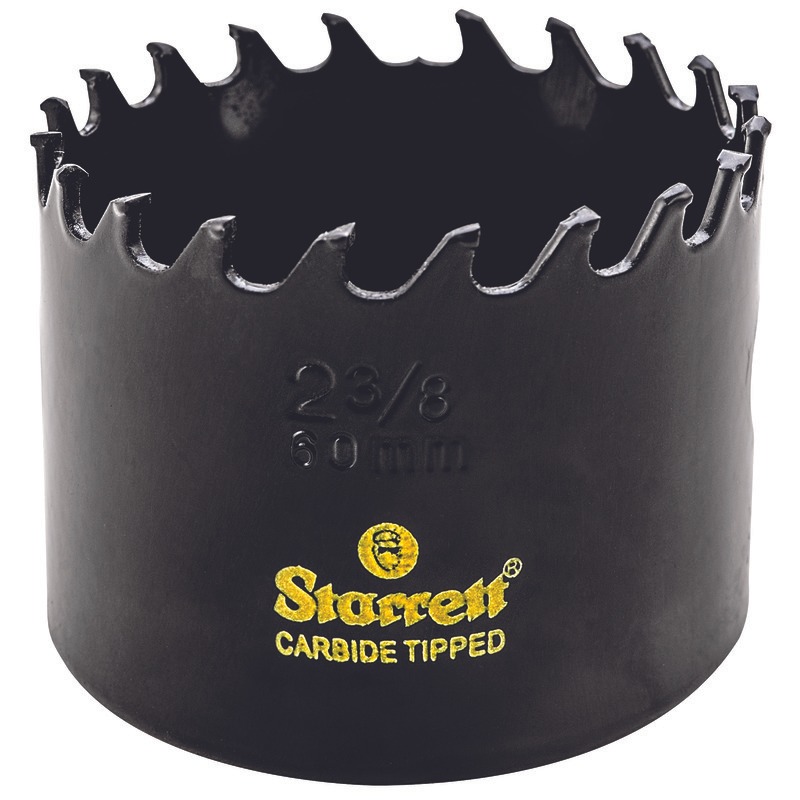 Starrett - Carbide Tipped Hole Saw 2-3/8in 60mm