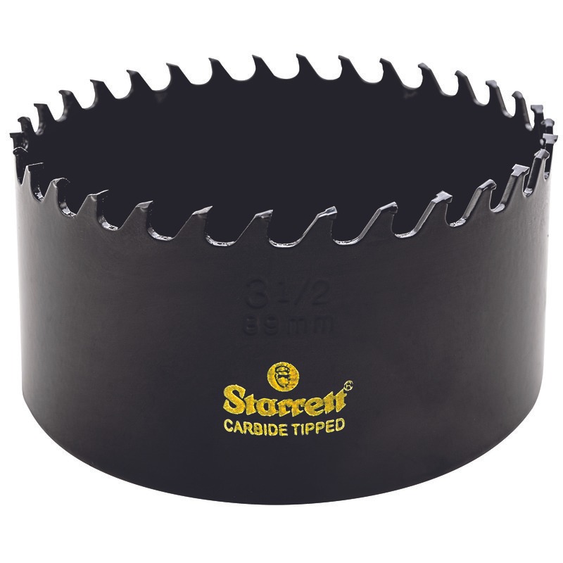 Starrett - Carbide Tipped Hole Saw 3-1/2in 89mm