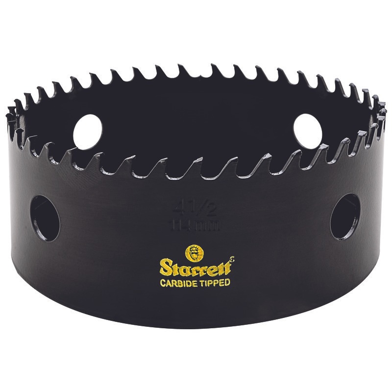 Starrett - Carbide Tipped Hole Saw 4-1/2in 114mm