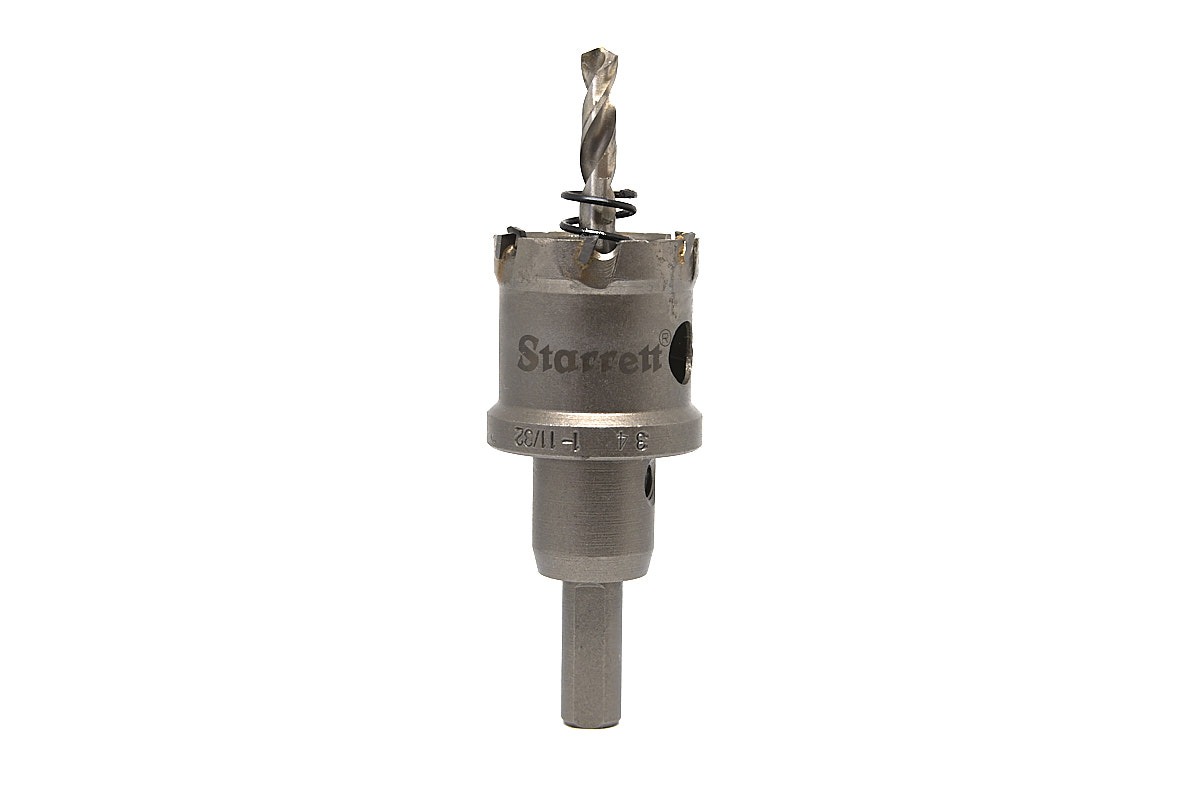 Starrett - CTD Carbide Tipped Deep Cut Holesaw 34mm (1.11/32inch)