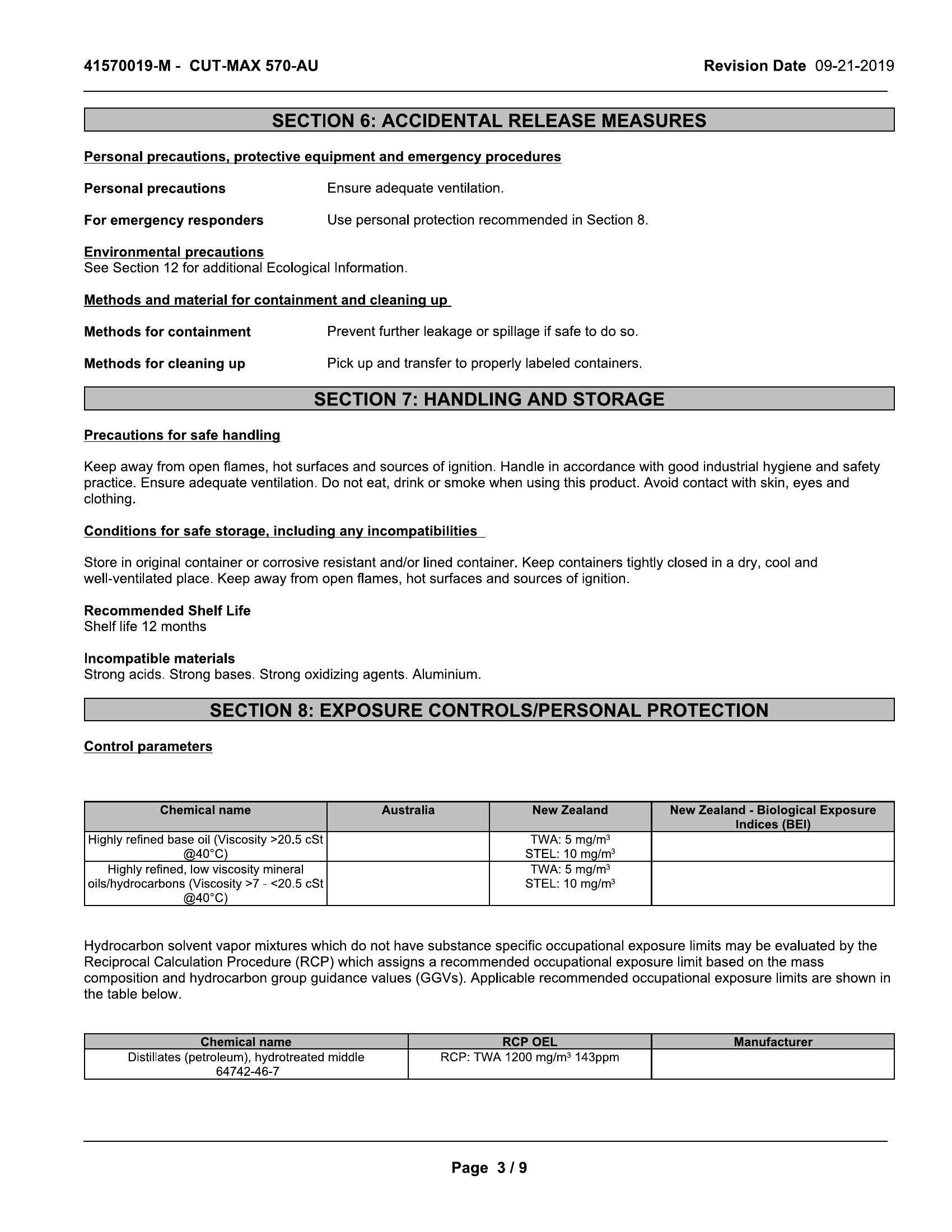 Quaker Houghton CUT-MAX 570 AU 20lt pail Coolant - Image 4