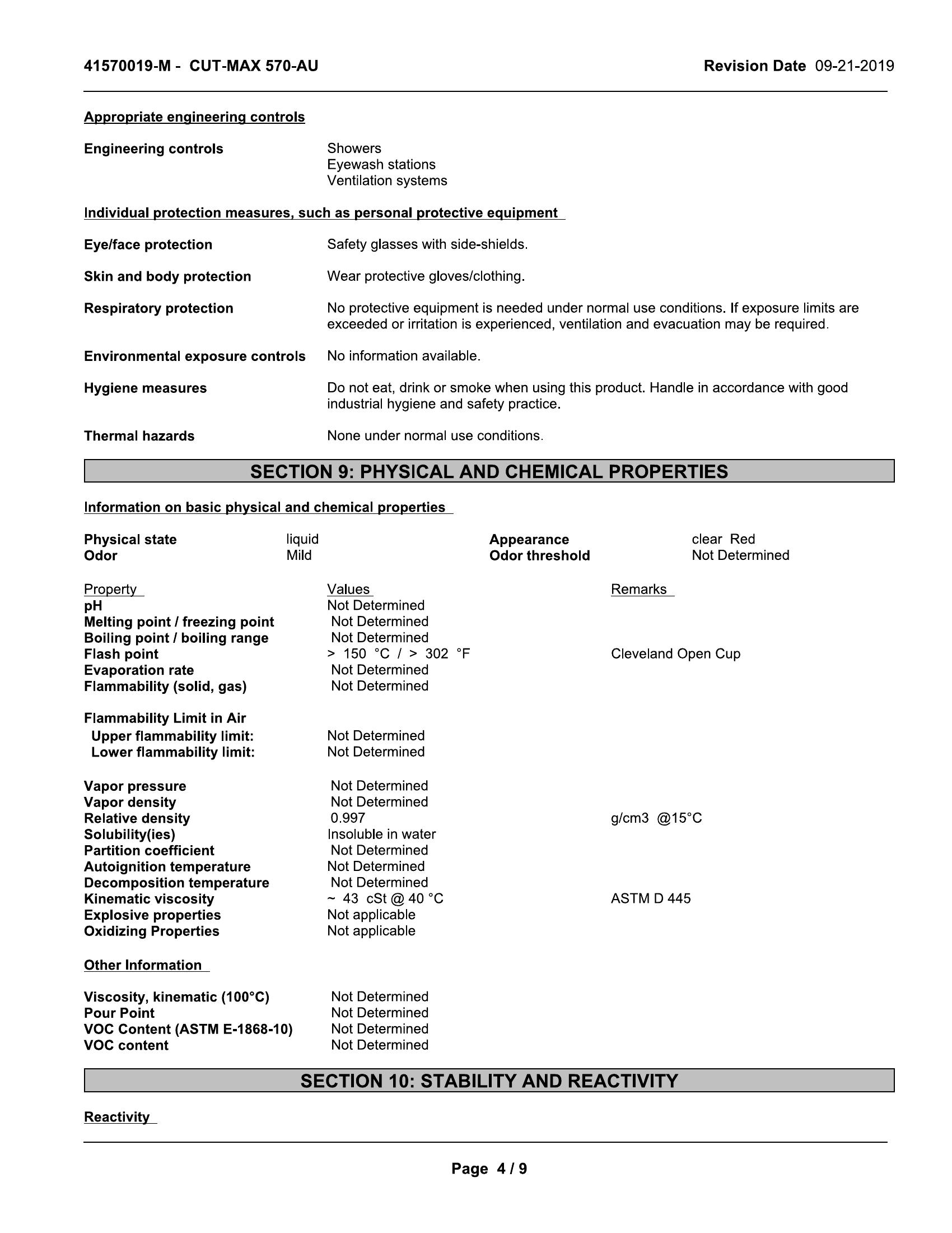 Quaker Houghton CUT-MAX 570 AU 20lt pail Coolant - Image 5