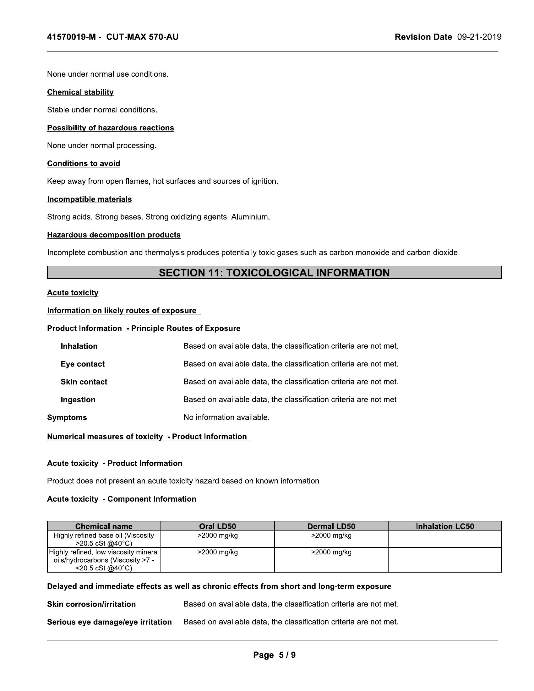 Quaker Houghton CUT-MAX 570 AU 20lt pail Coolant - Image 6