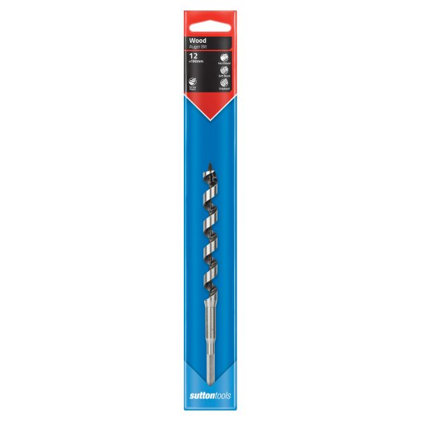 DRILL D510 12.0mm x 190mm 1/4"Power Groove Shk Short Series