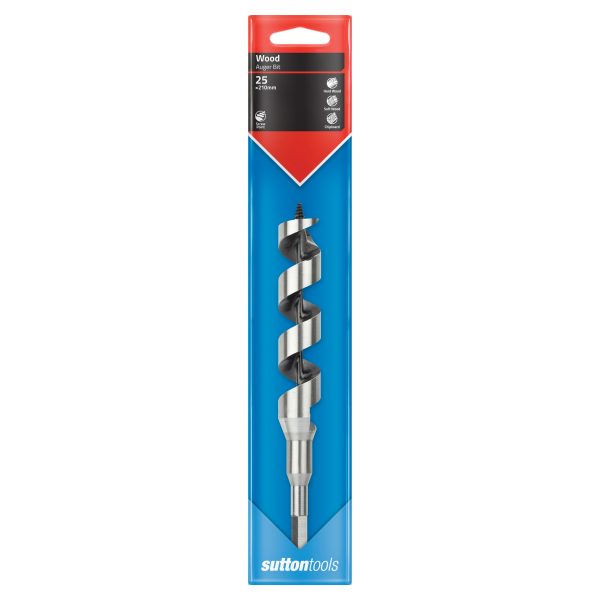 DRILL D510 25.0mmx210mm7/16" Power Groove Shank Short Series