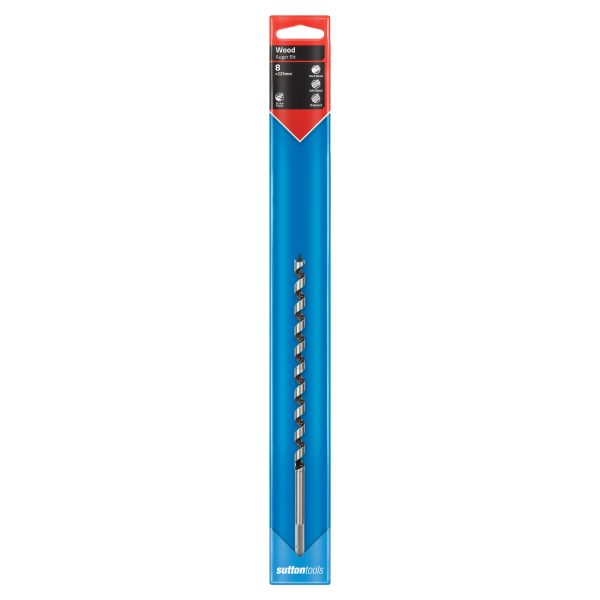 DRILL D511 8.0mmx225mm 1/4"Power Groove Shank Medium Series