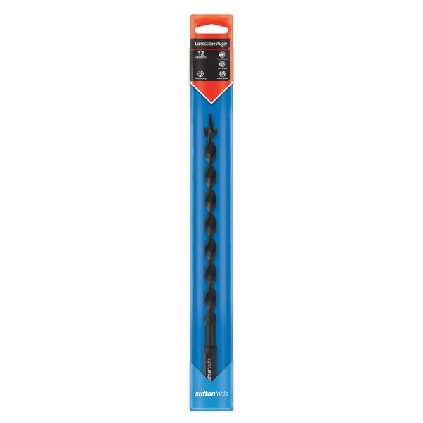 DRILL D518 12.0mm x 300mm LANDSCAPE AUGER BIT SCOTCH PATTERN