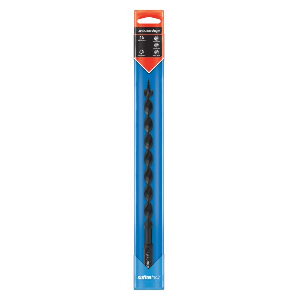 DRILL D518 14.0mm x 300mm LANDSCAPE AUGER BIT SCOTCH PATTERN