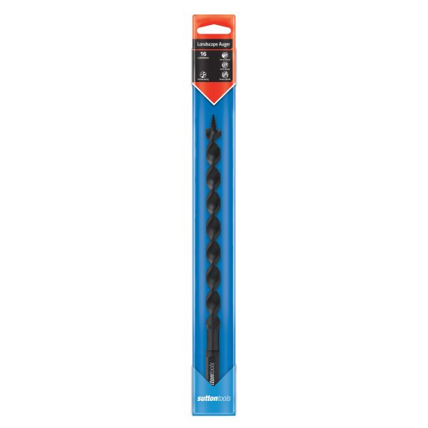 DRILL D518 16.0mm x 300mm LANDSCAPE AUGER BIT SCOTCH PATTERN