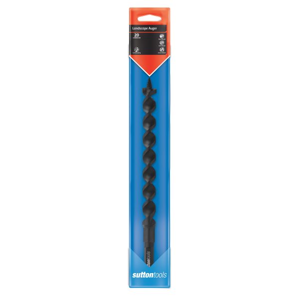 DRILL D518 20.0mm x 300mm LANDSCAPE AUGER BIT SCOTCH PATTERN