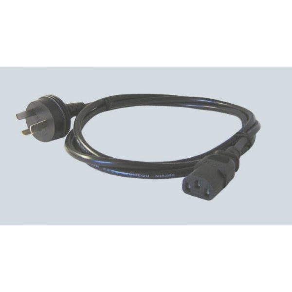 DATABITZ - CABLE, 240V GENERAL POWER 5m AUS 3-PIN MALE TO IEC FEMALE