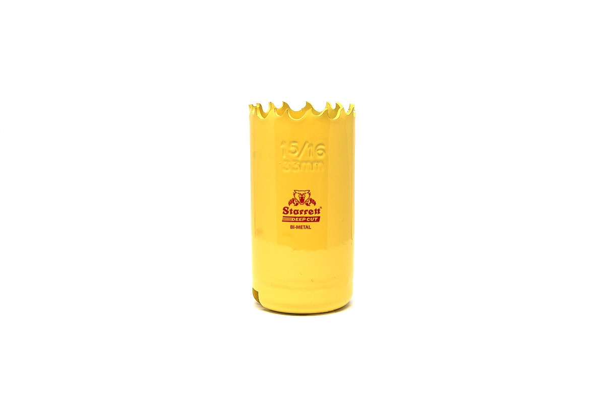 Starrett - DCH Bi-Metal Deep Cut Holesaw 33mm (1.5/16inch)
