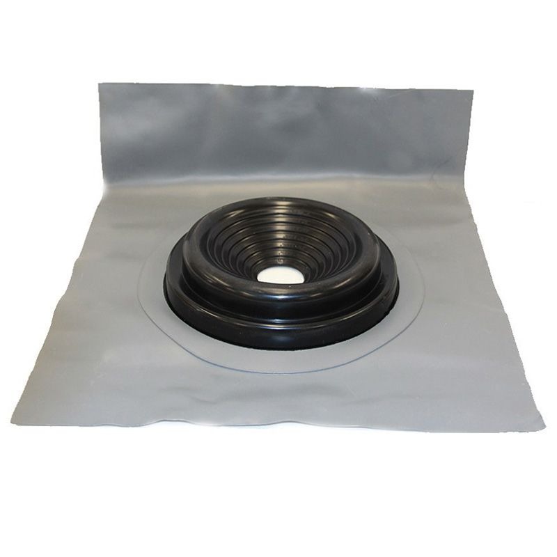 DEKTITE - FLASHING, 50-170mm PIPE 450 x 600mm BASE, BLACK NULEAD