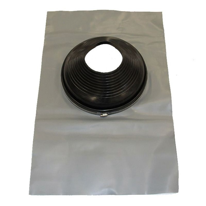 DEKTITE - FLASHING, 175-330mm PIPE 550 x 850mm BASE, BLACK NULEAD