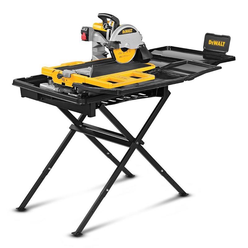 DEWALT - WET TILE SAW 254mm HIGH CAPCTY INCLS STAND DEWD240001