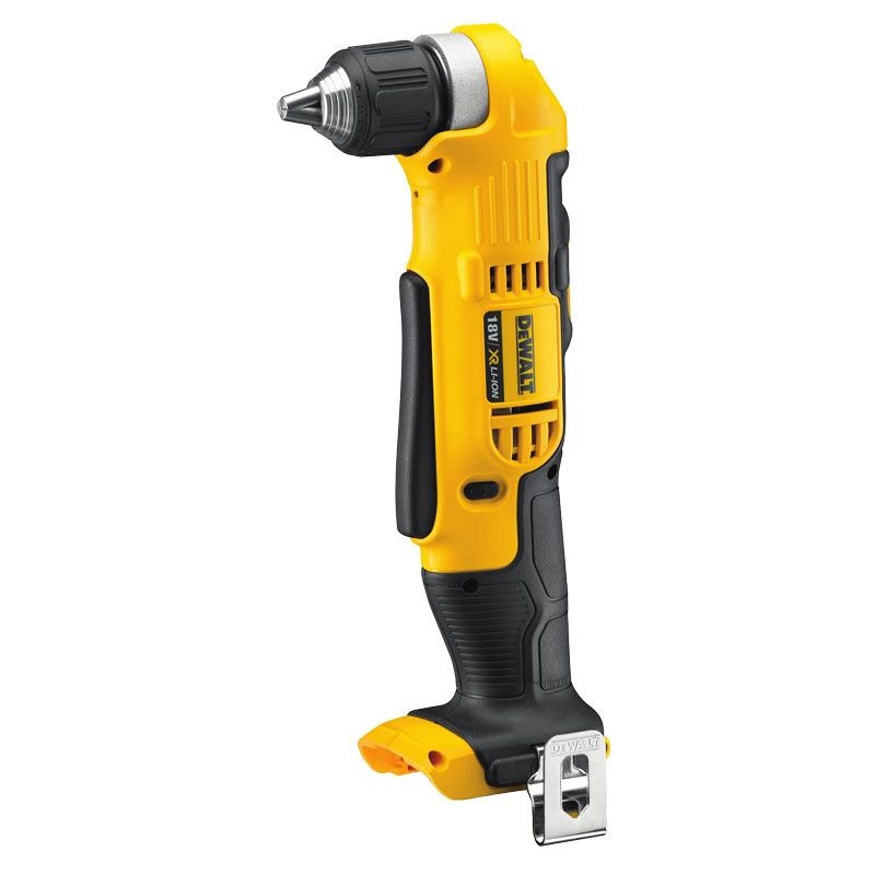 DEWALT - DRILL, RIGHT ANGLE, 18V XR 2 SPEED, 10mm CHUCK, BARE UNIT