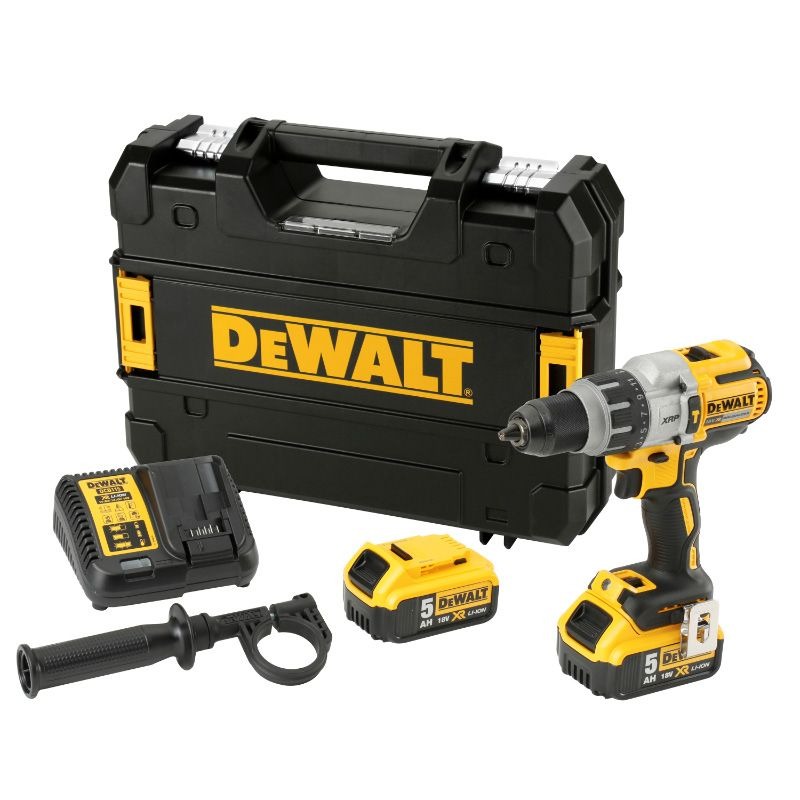 DEWALT - HAMMER DRILL/DRIVER KIT 18V XR 3 SPEED UWO BRUSHLESS