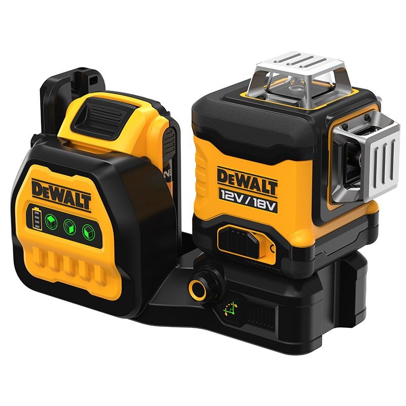 DEWALT - LASER LEVEL, 3 x 360 MULTILINE GREEN 18V, 2Ah BATT & CHARGER - Image 2