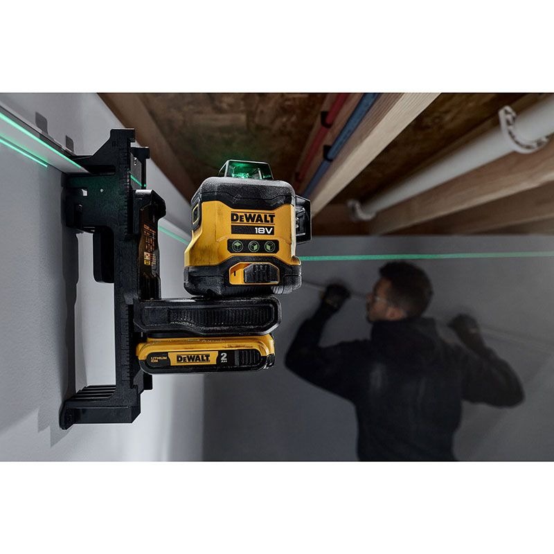 DEWALT - LASER, 18V XR COMPACT GREEN MULTILINE, 3 x 360 DEG - Image 5