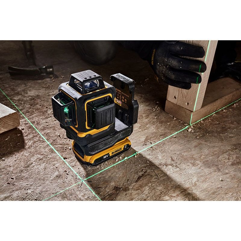 DEWALT - LASER, 18V XR COMPACT GREEN MULTILINE, 3 x 360 DEG - Image 8