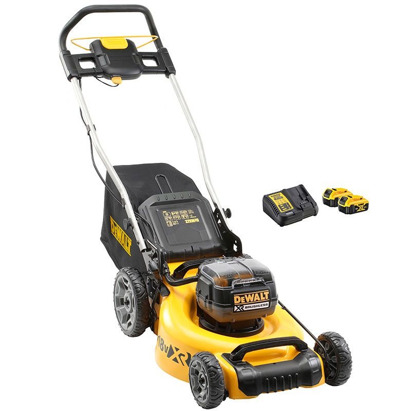 DEWALT - LAWN MOWER, 18V XR KIT 2 x 5Ah 18V BATTERIES