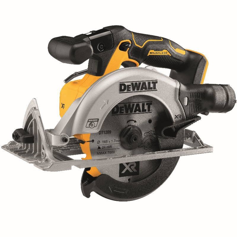 DEWALT - CIRCULAR SAW 165mm 18V XR BRUSHLESS - BARE UNIT