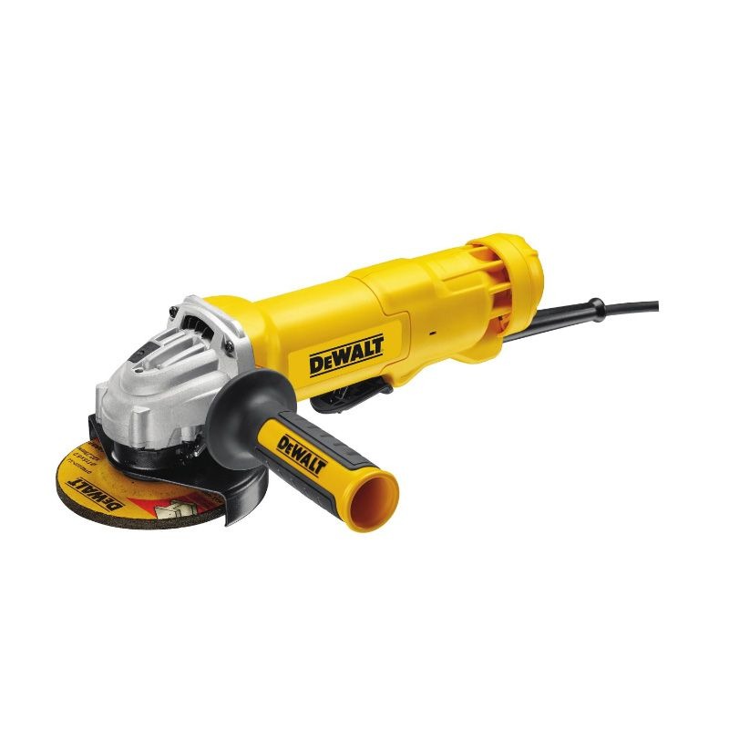 DEWALT - GRINDER, 125mm ANGLE, 1200W PADDLE SWITCH, CORDED