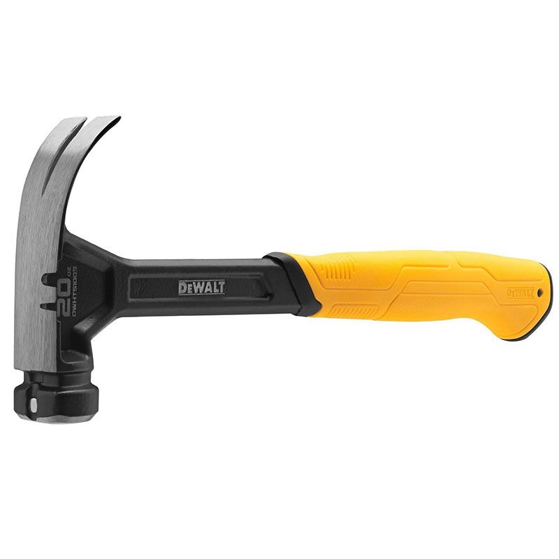 DEWALT - HAMMER, CURVE CLAW 565g/20oz STEEL SMOOTH FACE, TOUGHSERIES - Image 2
