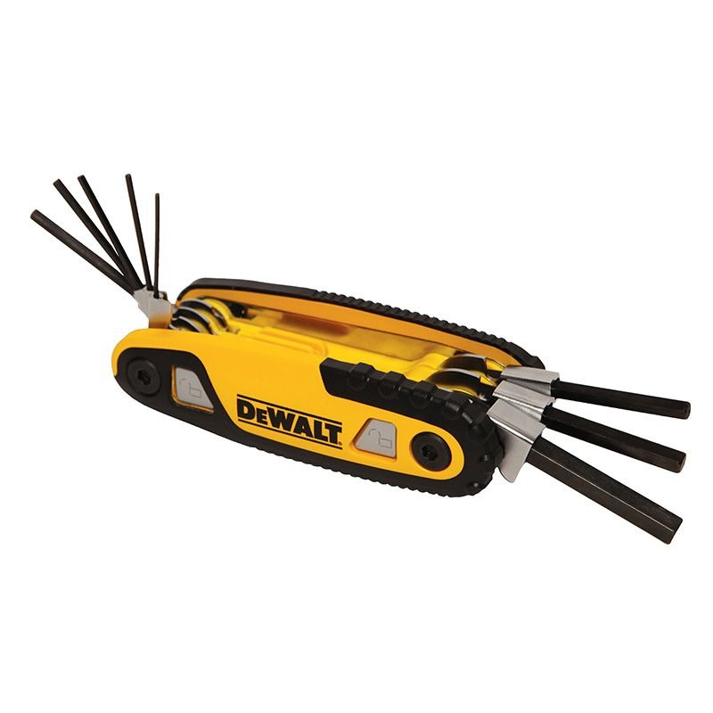 DEWALT - HEX KEYS, FOLDING/LOCKING METRIC, 8 PIECE - Image 2