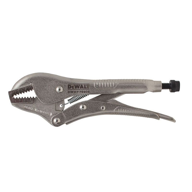 DEWALT - PLIERS, LOCKING, STRAIGHT JAW 180mm