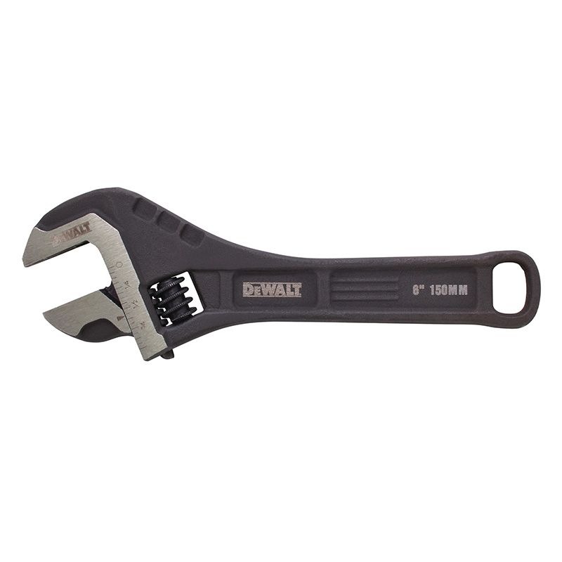DEWALT - WRENCH, ADJUSTABLE 6in/150mm ALL STEEL