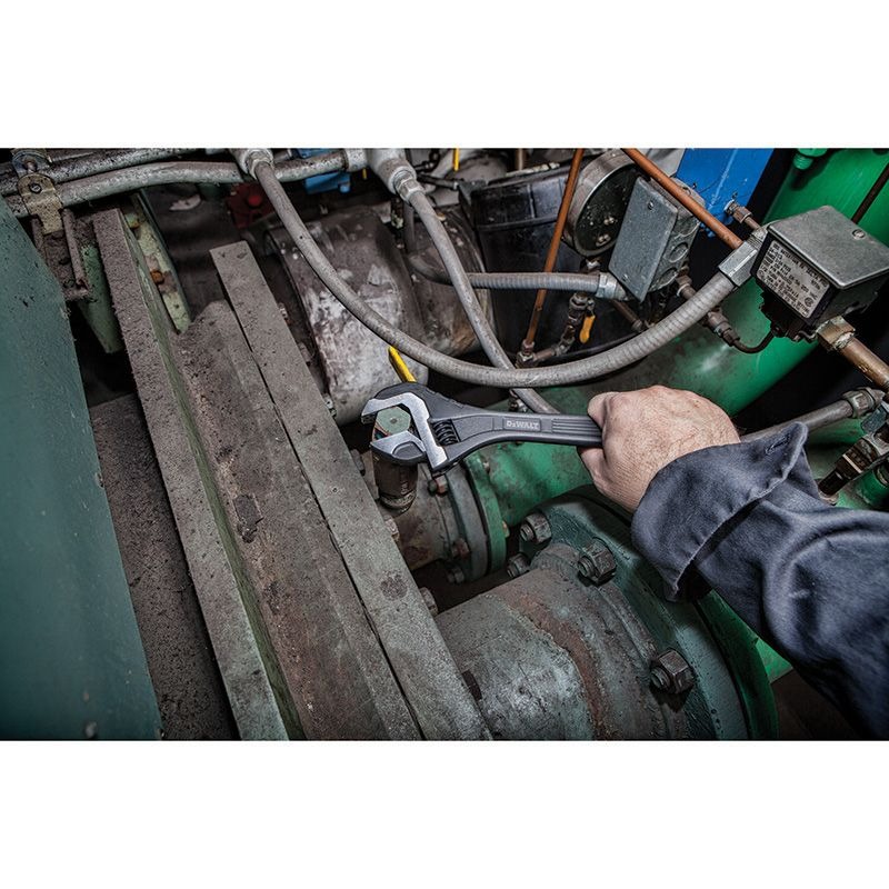 DEWALT - WRENCH, ADJUSTABLE 12in/300mm ALL STEEL - Image 2