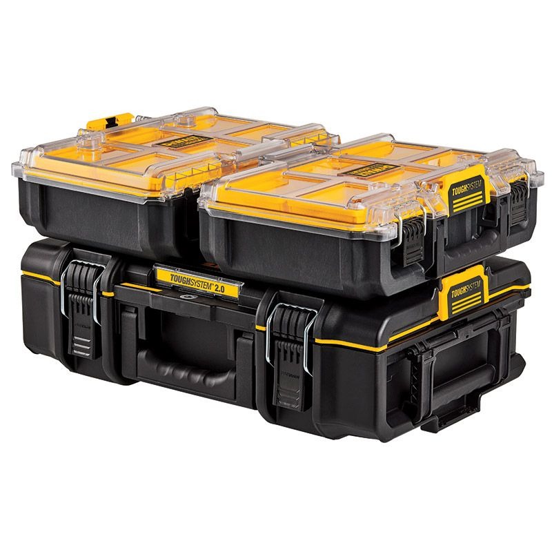 DEWALT - TOUGHSYSTEM 2.0 HALF WIDTH DEEP ORGANISER - Image 3