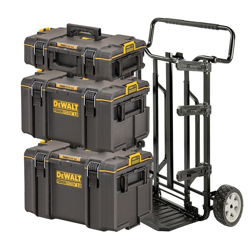 DEWALT - TOUGHSYSTEM 2.0 4in1 STACKABLE STORAGE TOOL BOX SYSTEM
