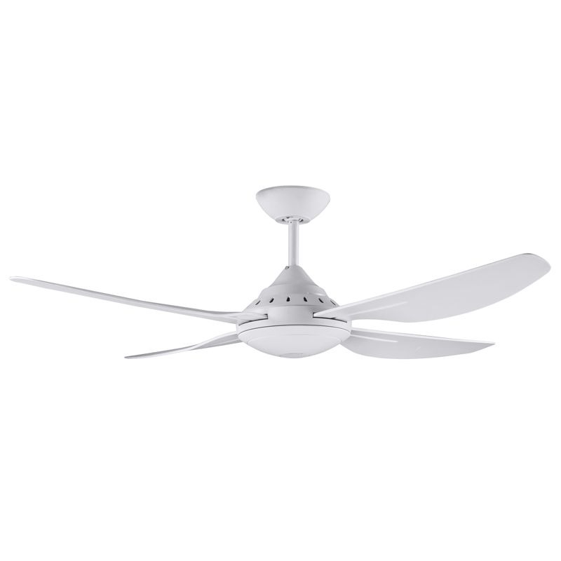 DEKA - CEILING FAN, 48in 4 ABS BLADED RUSSELL, WHITE