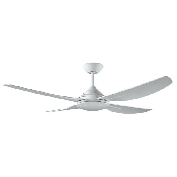 DEKA - CEILING FAN, 52in 4 ABS BLADED INGRAM, WHITE
