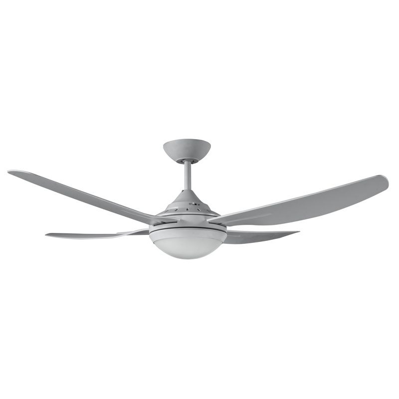 DEKA - CEILING FAN, 52in 4 ABS BLADED INGRAM, + CCT LED 18W, WHITE