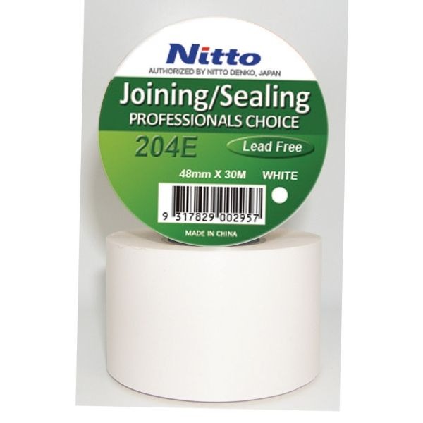 NITTO - TAPE DUCT SEALING/JOINTING WHT 0.13mm x 48mm x 30m 64 RL/BX