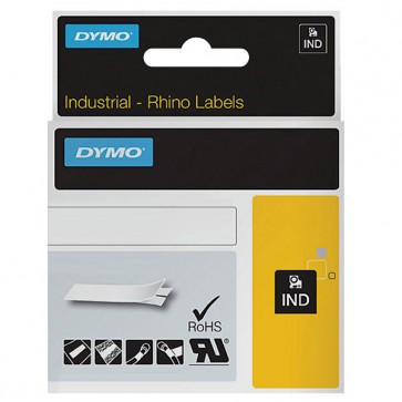 DYMO - VINYL TAPE WHITE 9mm x 5.5m