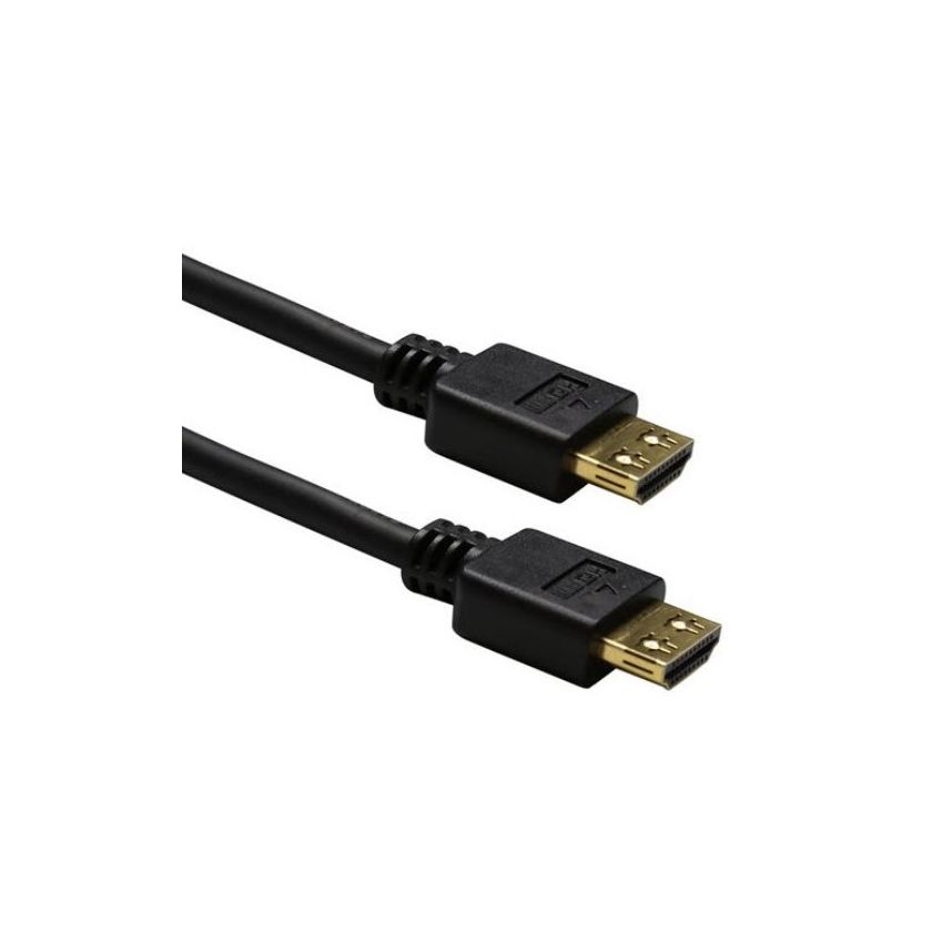 DYNAMIX - HDMI CABLE HIGH SPEED 18GBPS FLEXI LOCK WITH ETHERNET, 1m