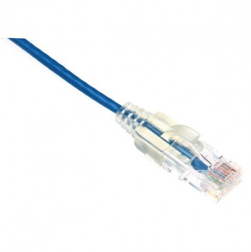 DYNAMIX - PATCH CORD, CAT6, UTP SLIMLINE BLUE, 1m