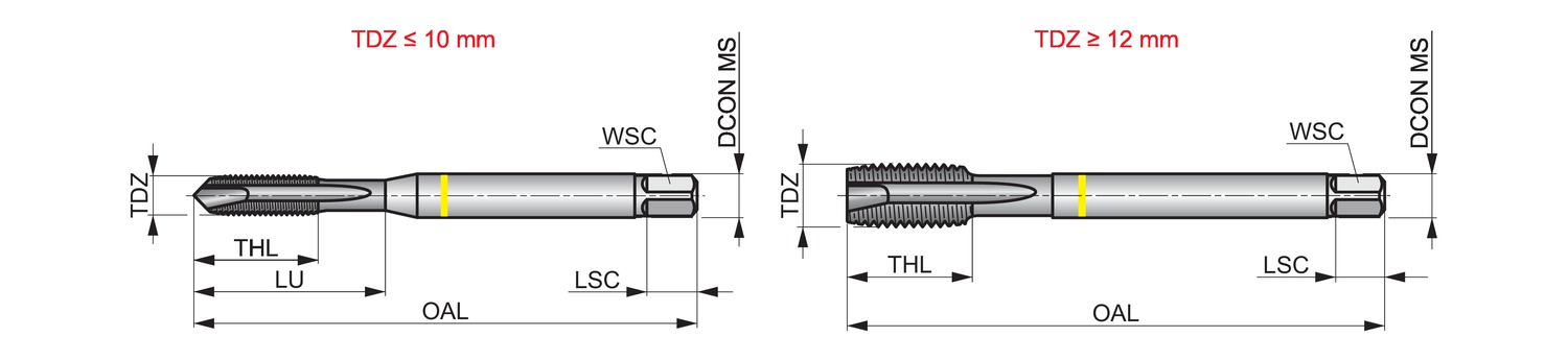 DORMER E297M4 HSS / HSCo DIN Taps - Image 2